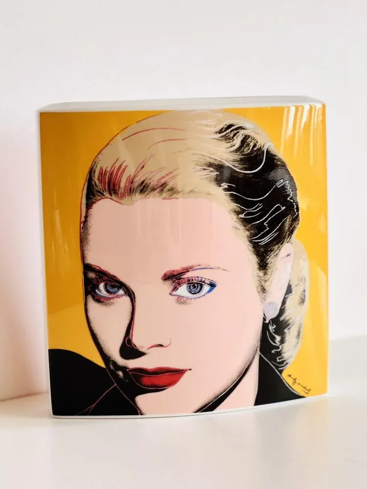 Vase Grace Kelly by Andy Warhol for Rosenthal, 1990s | Chairish