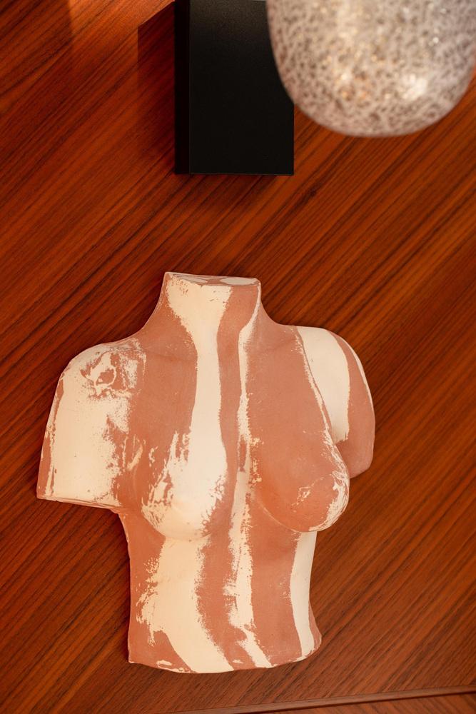 Terracotta Brut Body Sconces by Di Fretto, Set of 2