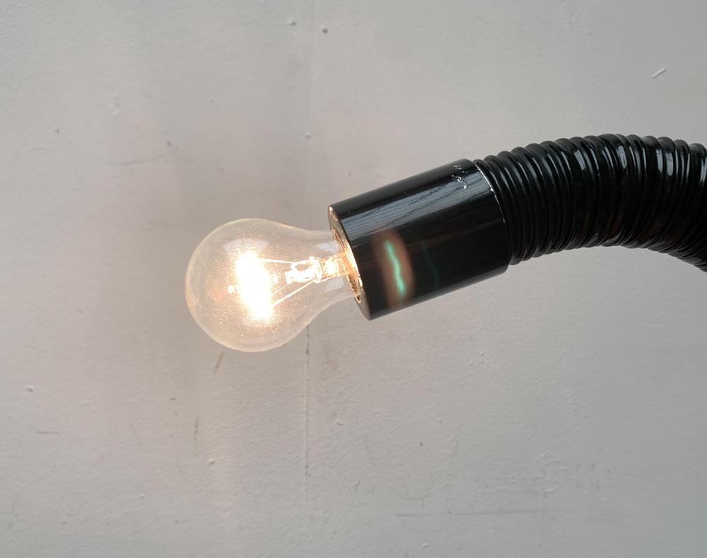 Mid-Century Space Age Cobra Table Clamp Lamp, 1960s