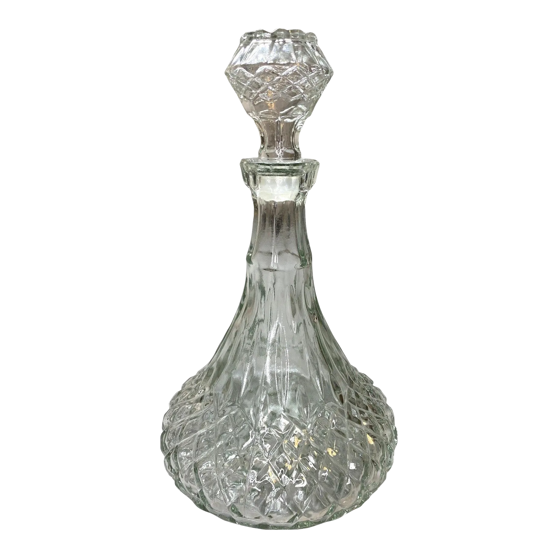 Vintage John Paul Jones Captain's Decanter Bar Libbey With Glass Stopper Chairish