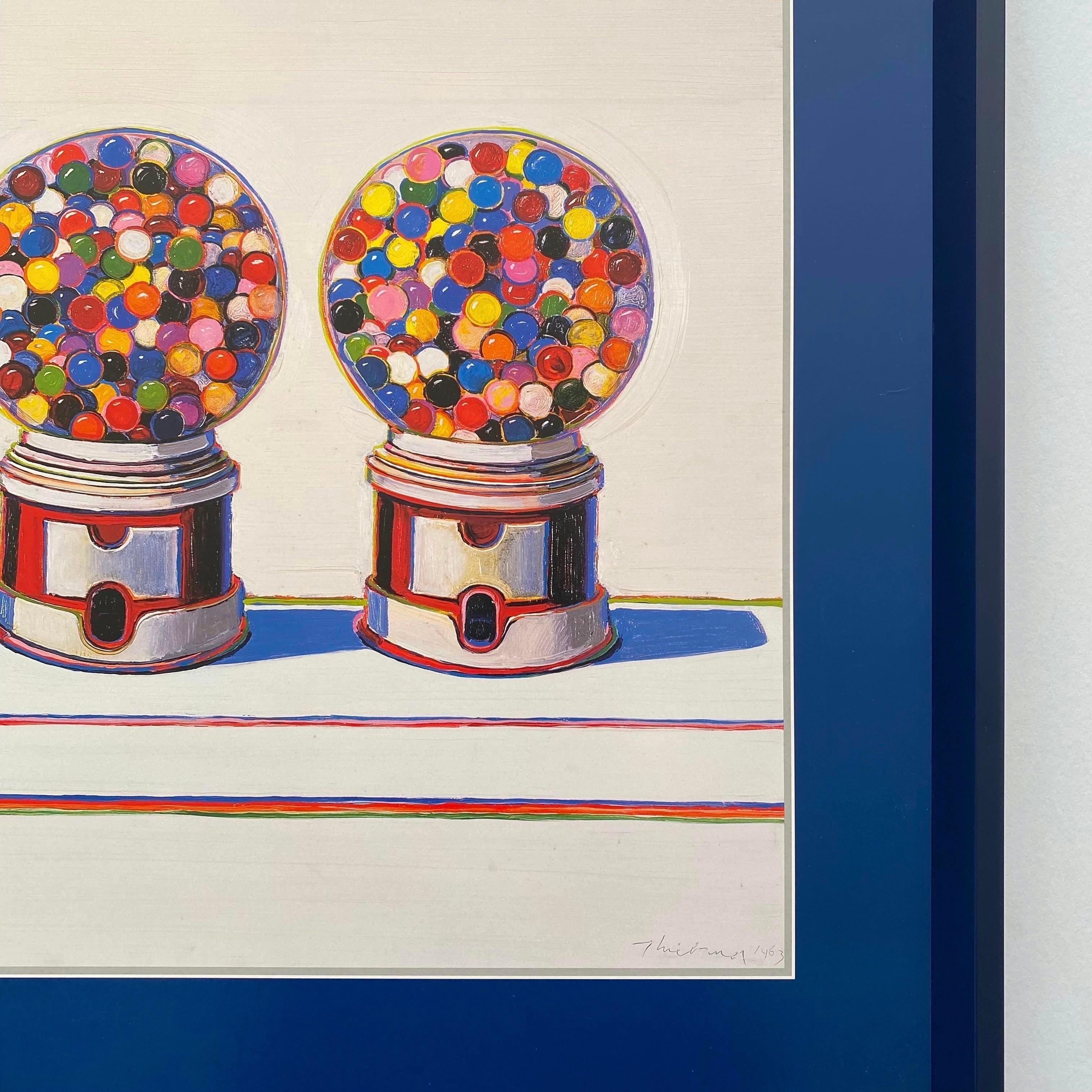 Wayne Thiebaud Vintage Hand Signed Pop Art Lithograph Print