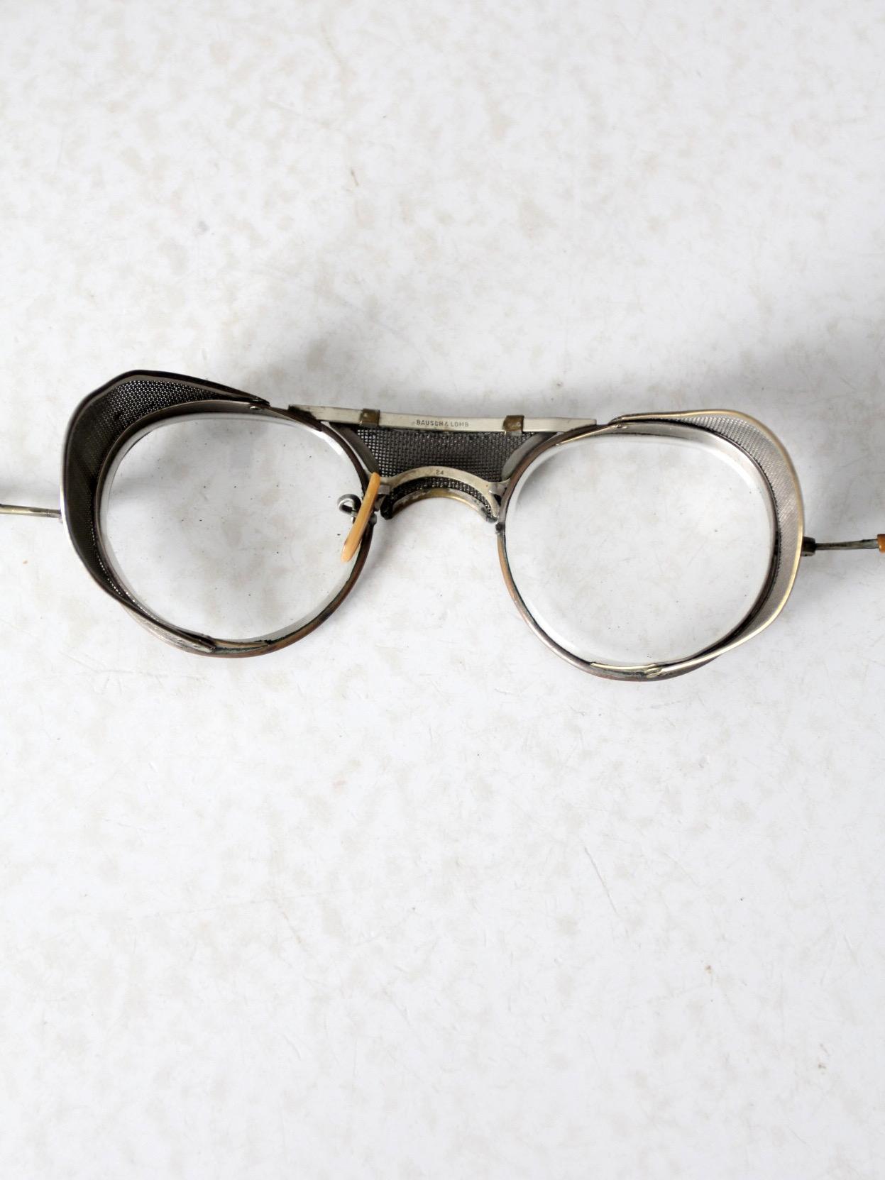 1940's Baush and Lomb Safety Glasses | Chairish