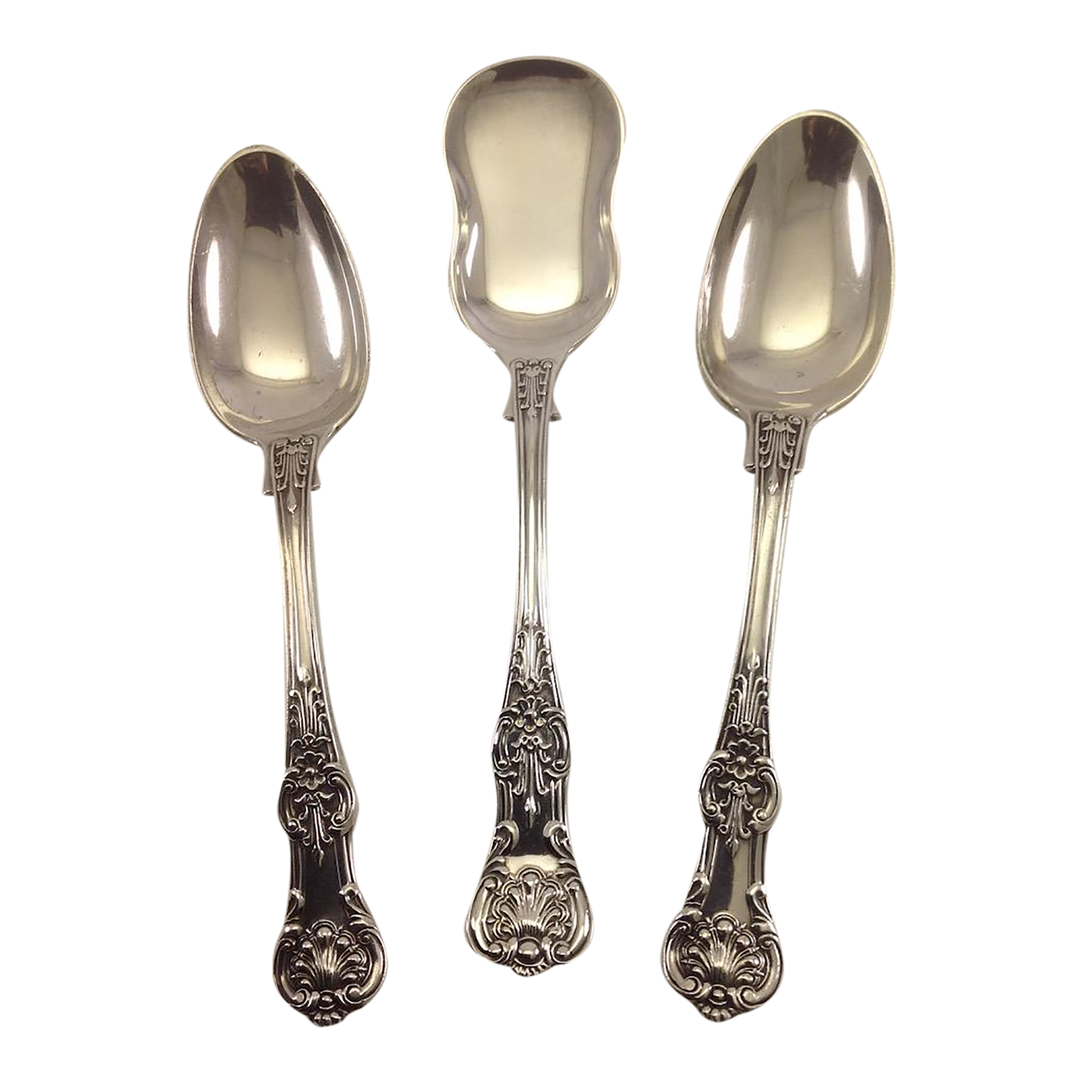 Antique Silver Queen Flatware Imperial Queen By Whiting Sterling