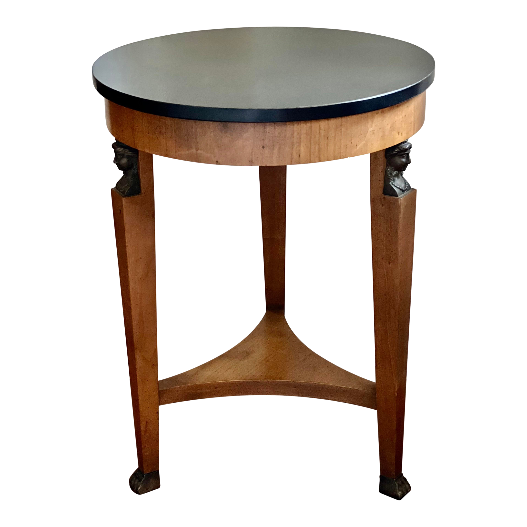 1980s Vintage Baker French Empire Side Table Chairish