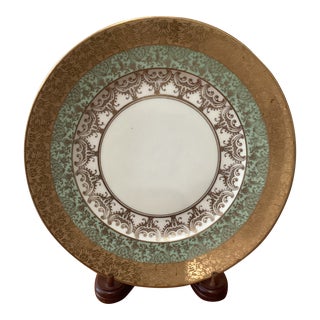 【レア品】Hutschenreuther 限定版 飾り皿　6月カッコウ　金彩 antique-royal-bavarian-