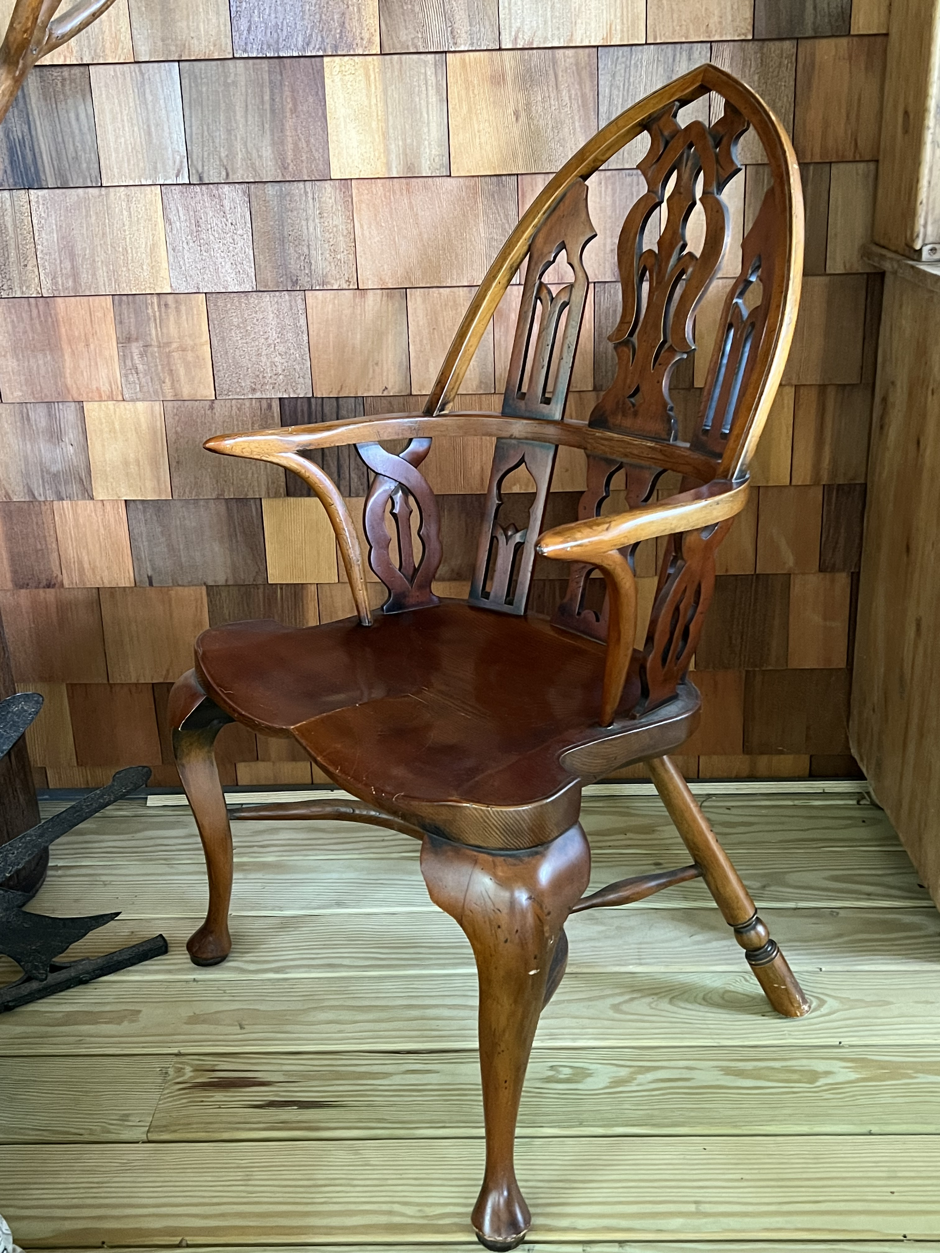 1990s Gothic Windsor Armchair | Chairish