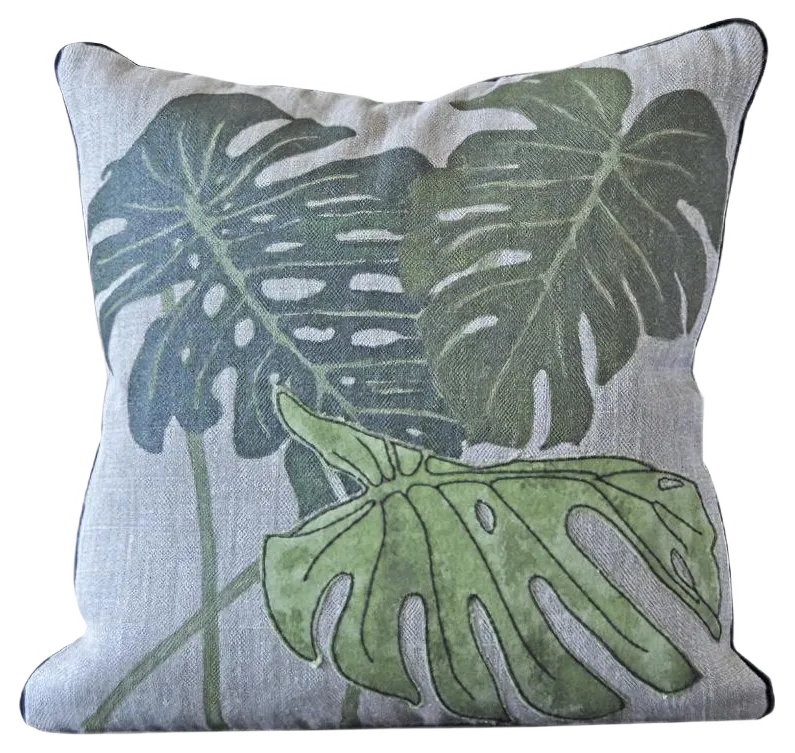 Philodendron Piccolo Cushion from GAIADIPAOLA
