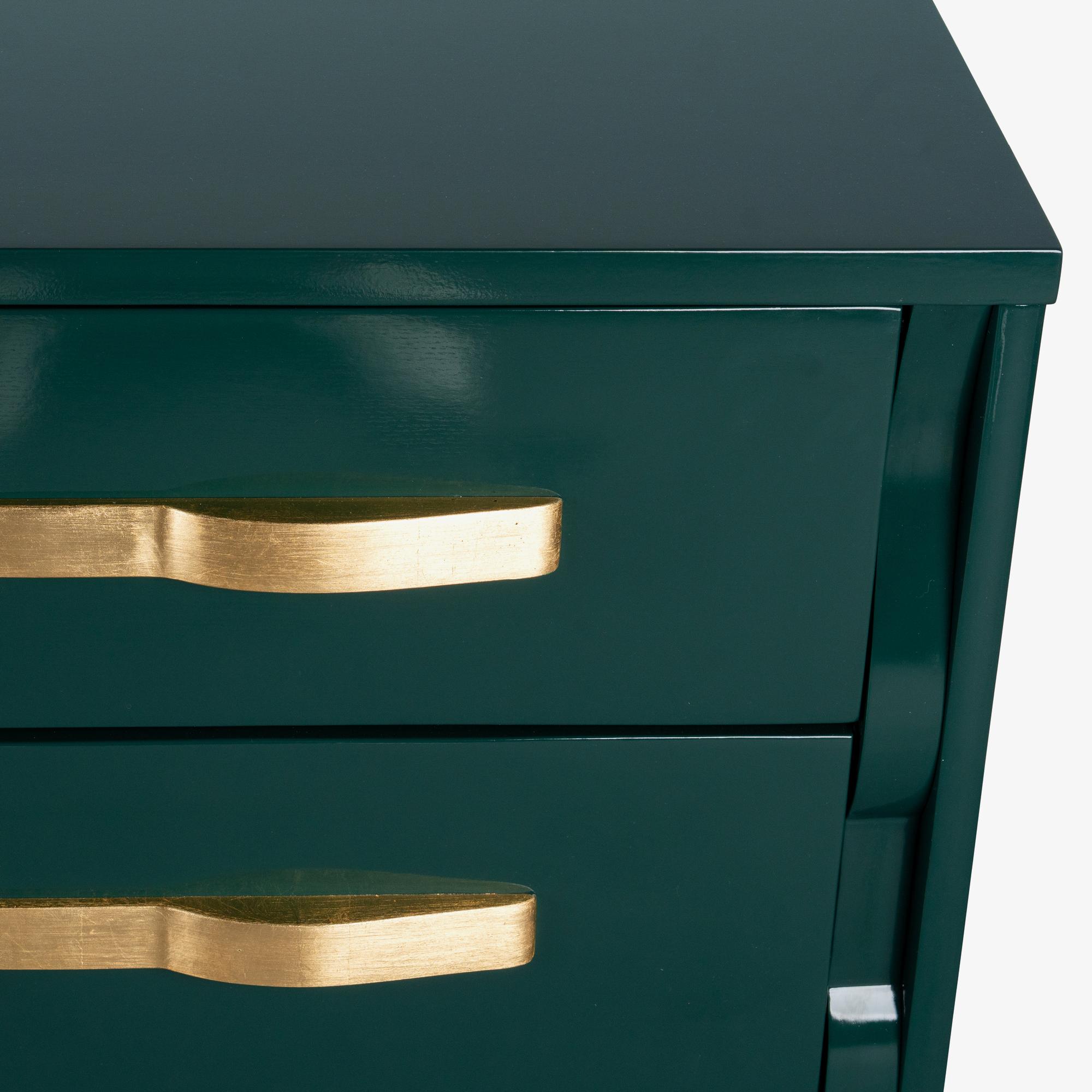 hunter green dresser Available!! Forest Dark Green Midcentury Neoclassical Modern Dresser | Reno  Vista Furniture - Robbinsville, NJ
