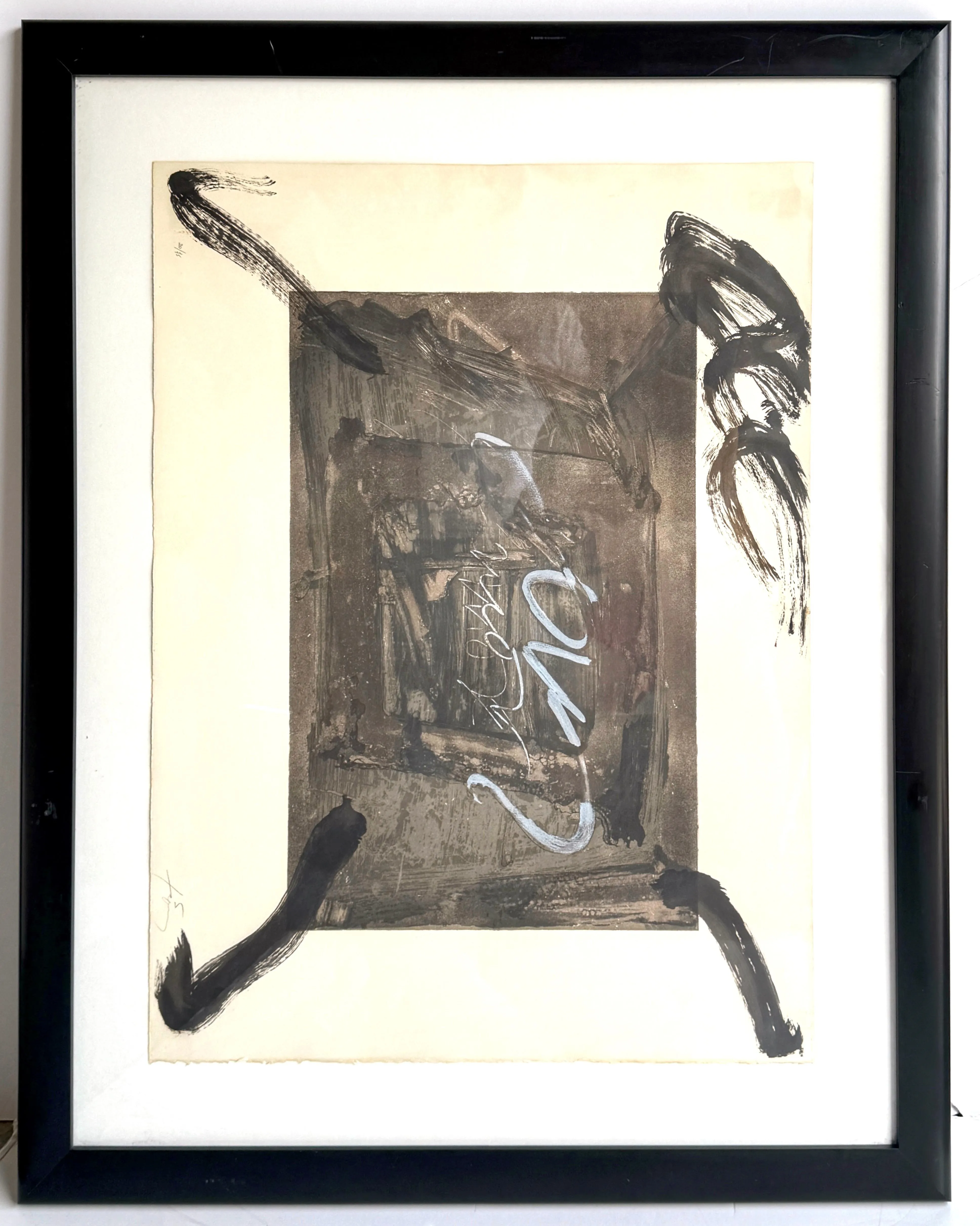 Monotypes 1974年/Tapies アントニ タピエス/アートポスター Monotypes 1974年/Tapies アントニ タピエス/アートポスター