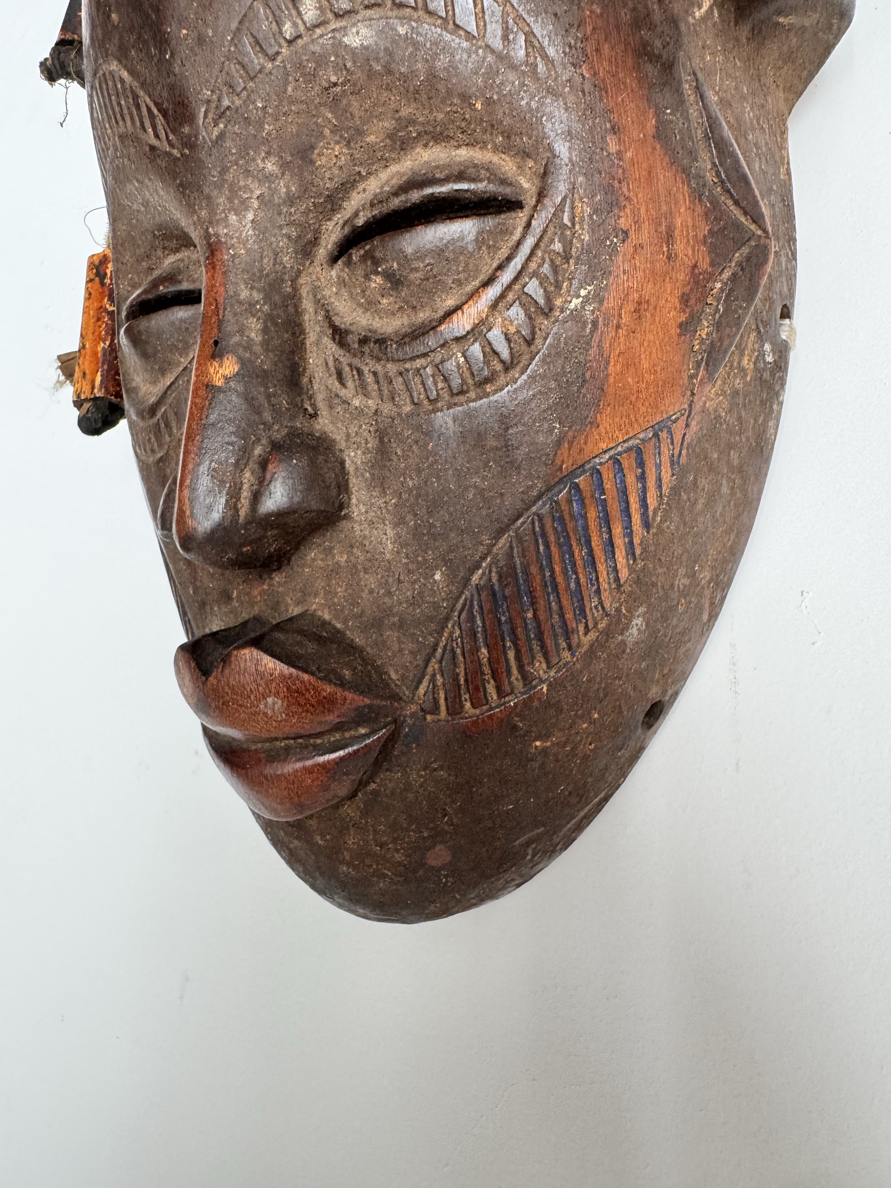 ANTIQUE AFRICAN MASK アフリカ マスク トライバル ANTIQUE AFRICAN MASK アフリカ マスク トライバル Set of 3