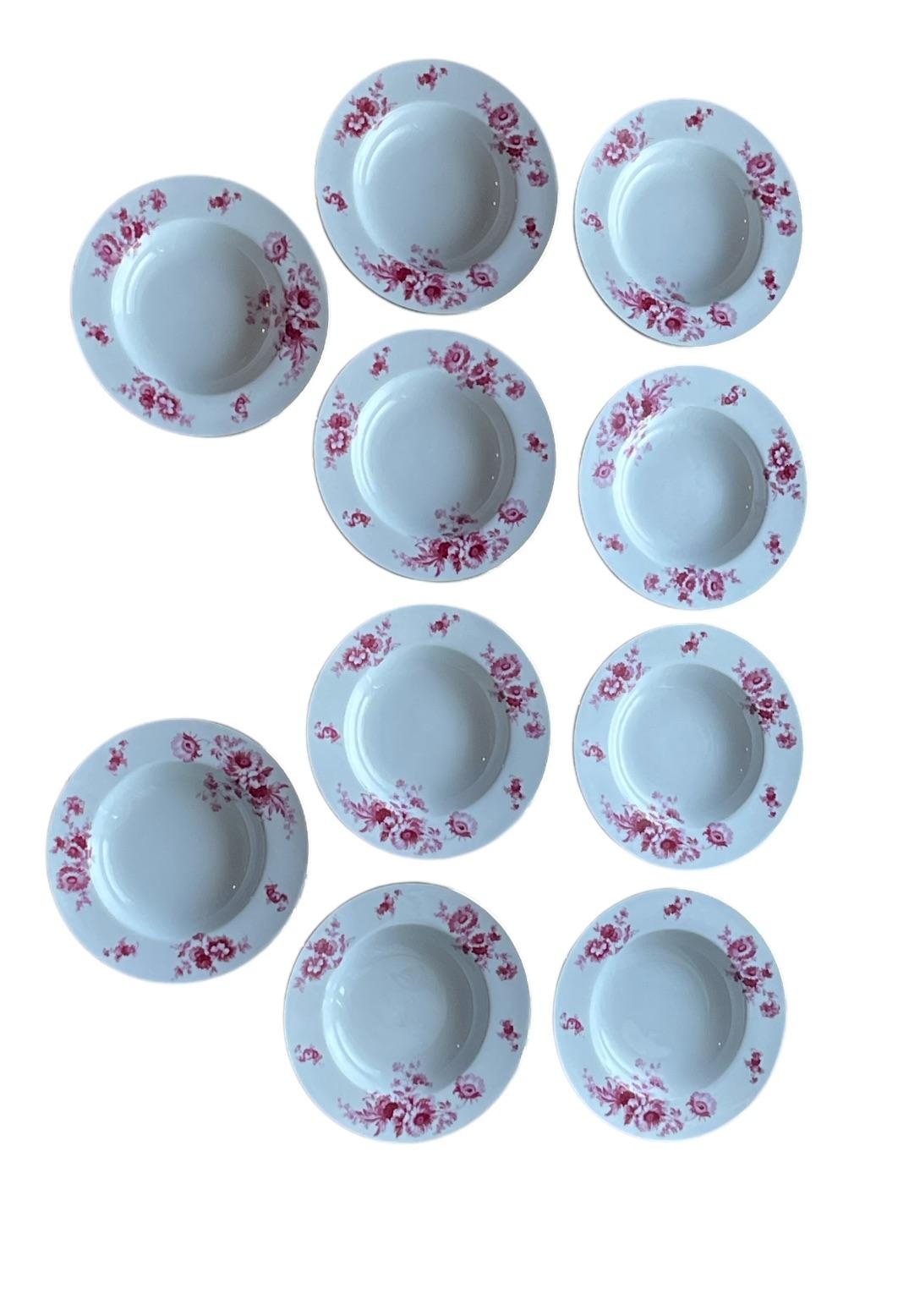 Vintage Noritake Carolyn #3055 Bowls Pink Flowers With Gold Trim