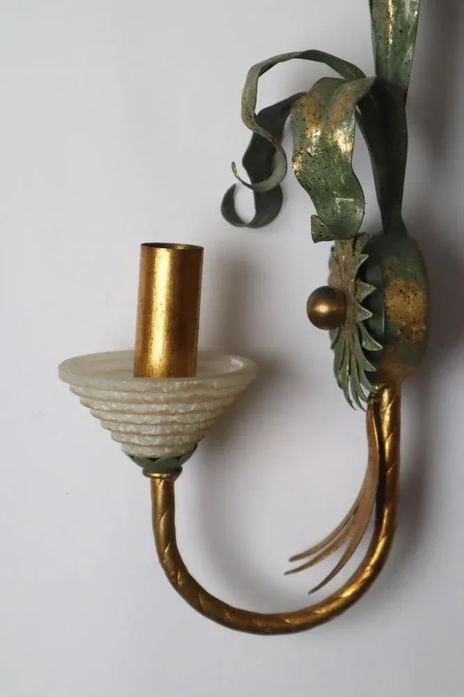 Hollywood Regency Wall Lamp from Müller Munich, 1970s