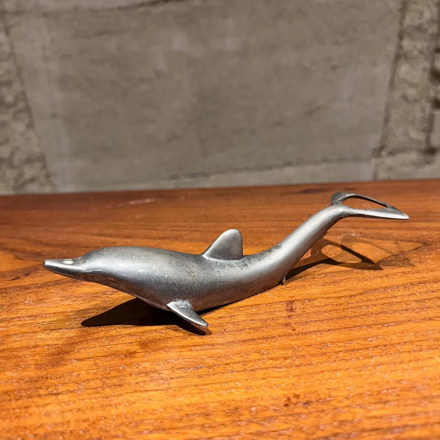 Silver Dolphin Bottle Opener Midcentury Mad Barware | Chairish
