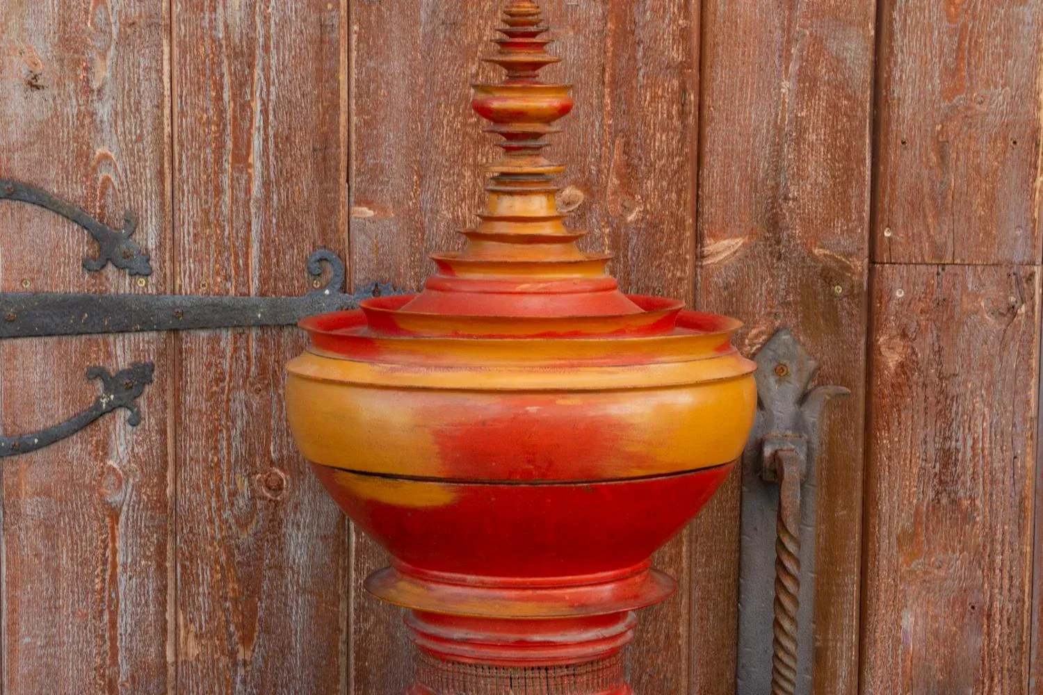 00s STONE ISLAND Half-Zip Polo Shirt Paul Harvey19th Century Merigold Lacquered Burmese Vessel