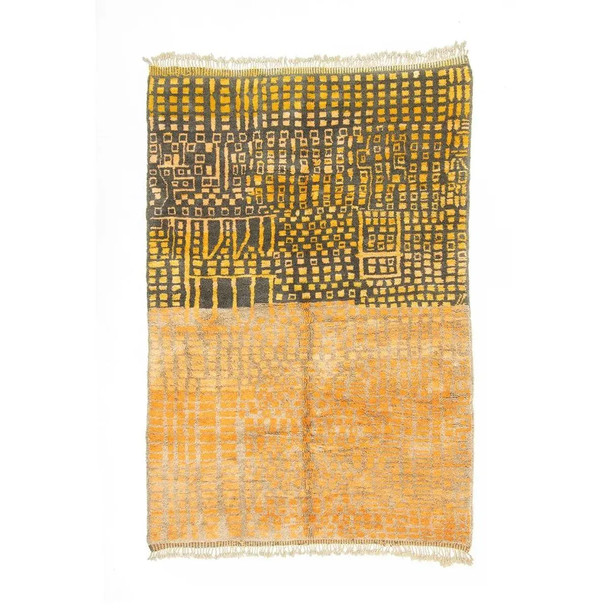 Hand-Knotted Wool Rug by Azele Studio