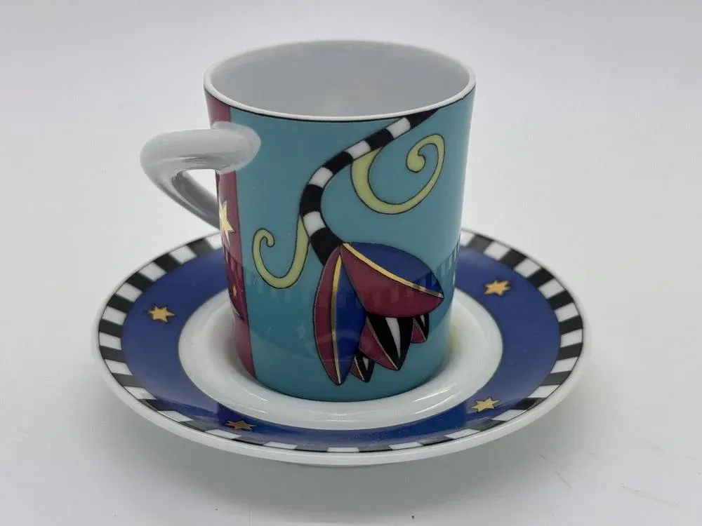 Espresso Collection Cup and Saucer No 27 by Sanja Zivo for