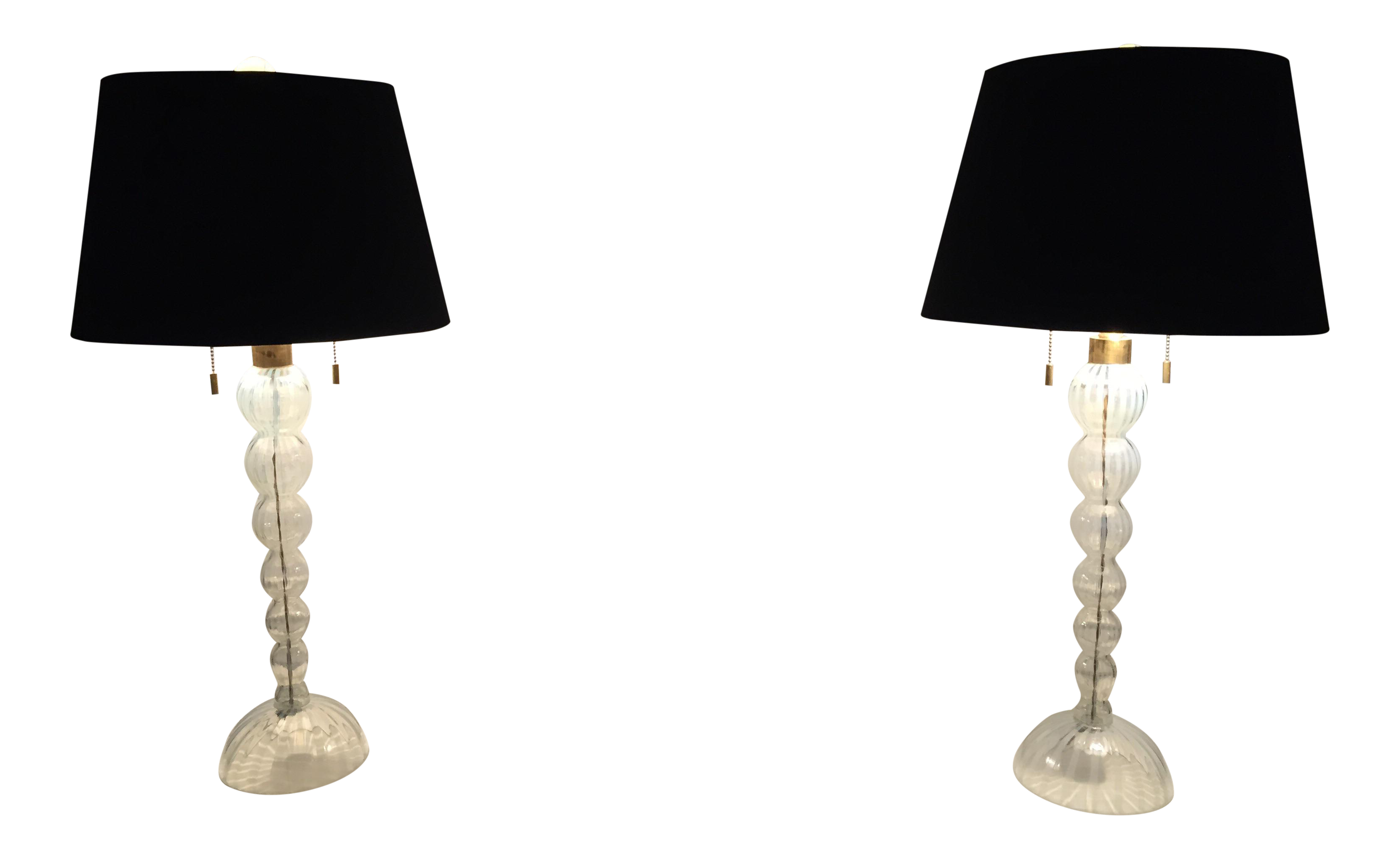 Donghia Glass Table Lamps Chairish