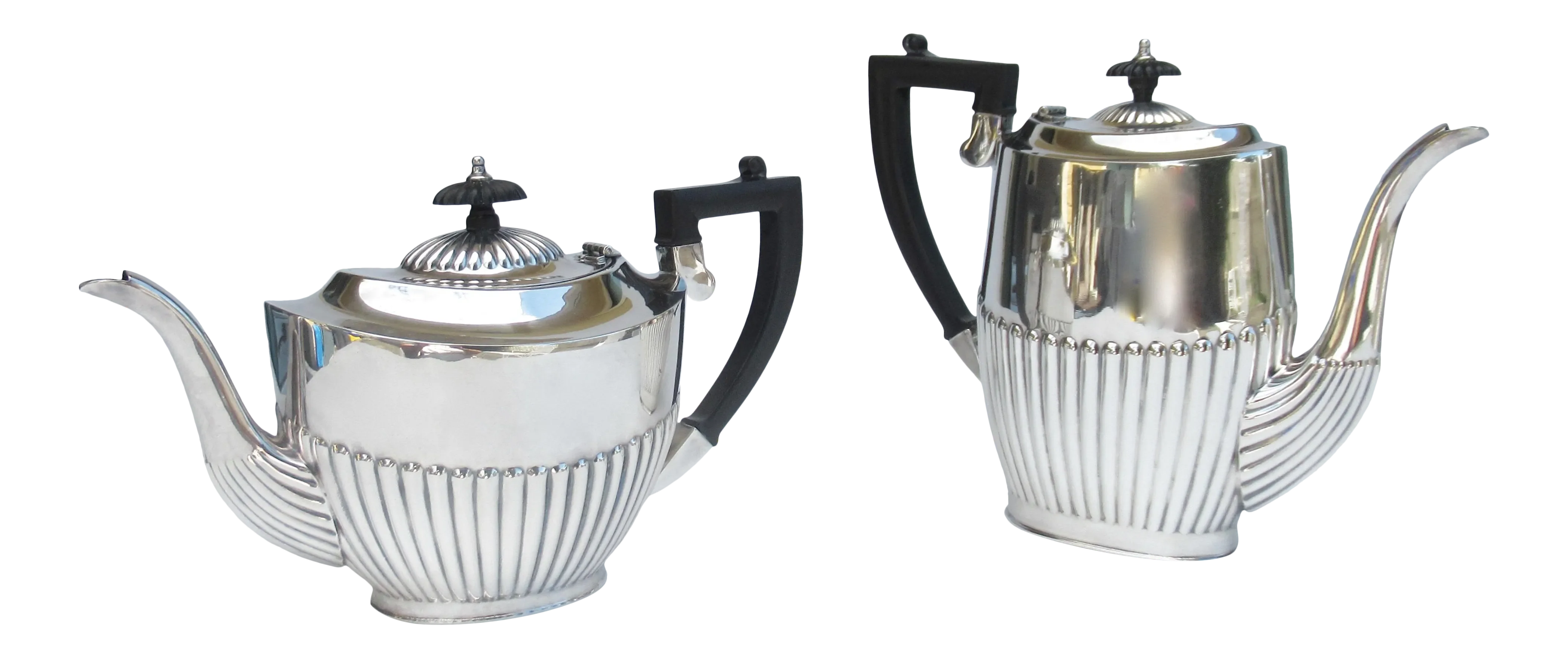 C.1900-1940's Sheffield Silver Plate George V, Queen Anne-Style