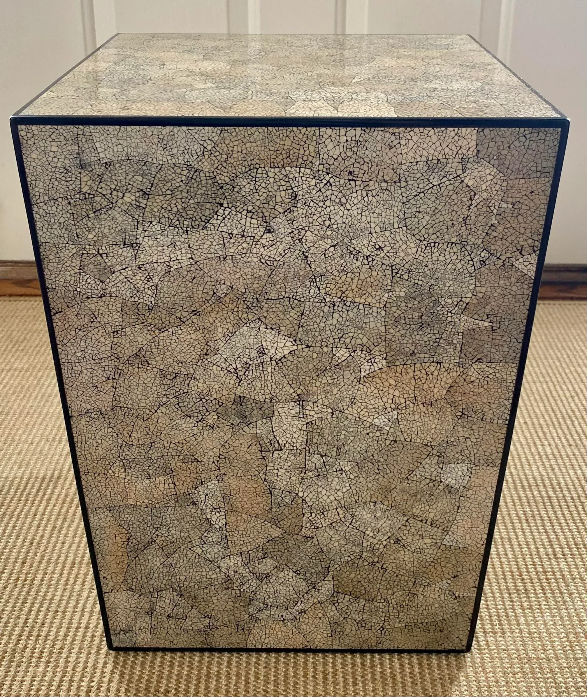 クレール・アステック　リトグラフ Modern Coquille d'Oeuf Rankaku Eggshell Lacquer Plinth