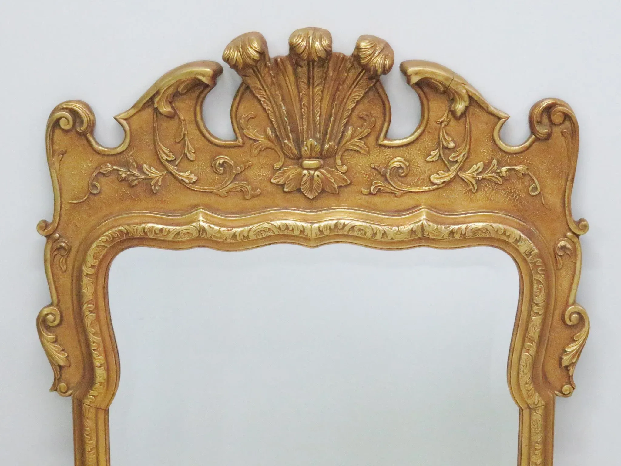 Excellent Condition: VERSARE Suit Set / Striped / 92AB3 / Wool Autumn/WinterGeorge II Style Gilt Carved Beveled Glass Mirror