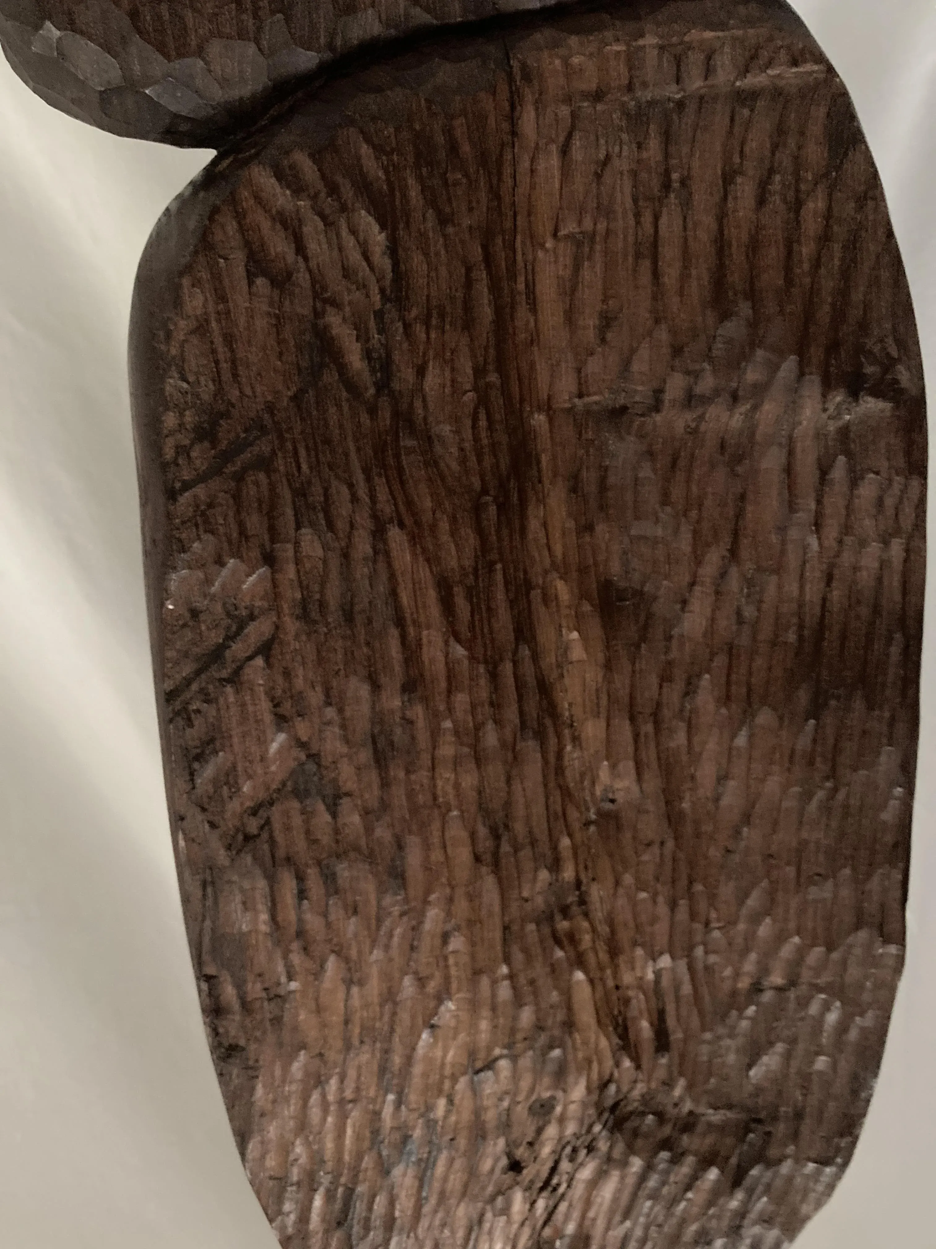 Face Sculpture, 1973, Wood