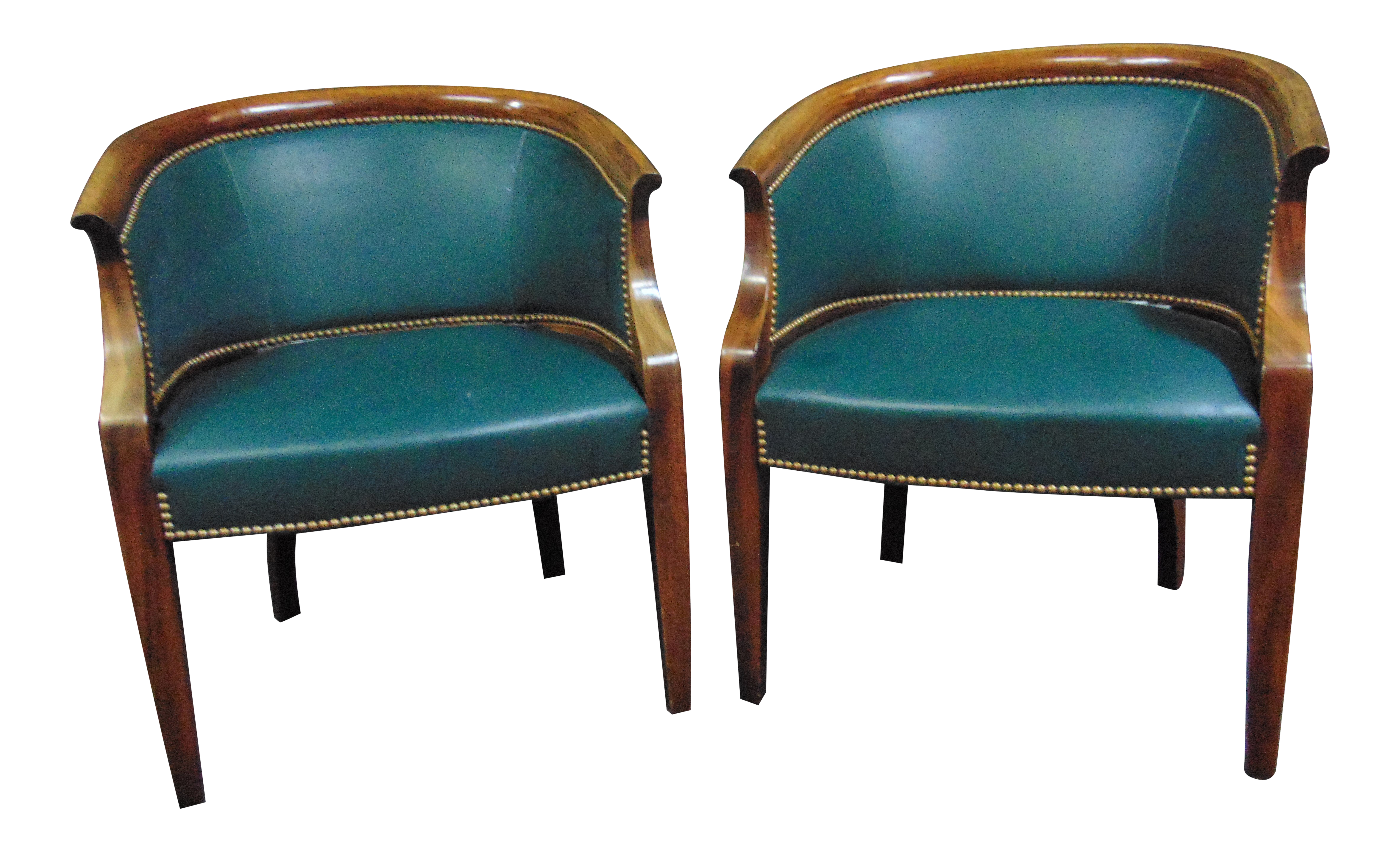 Hickory Chair Co Mahogany Leather Office Chairs A Pair Chairish Hickory Chair Co Mahogany Leather Office Chairs A Pair Chairish