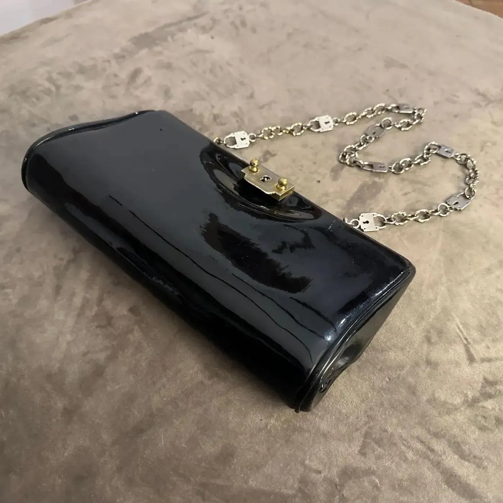 1980s Iconic Venetian Padlocks Shoulder Bag by Roberta Di Camerino
