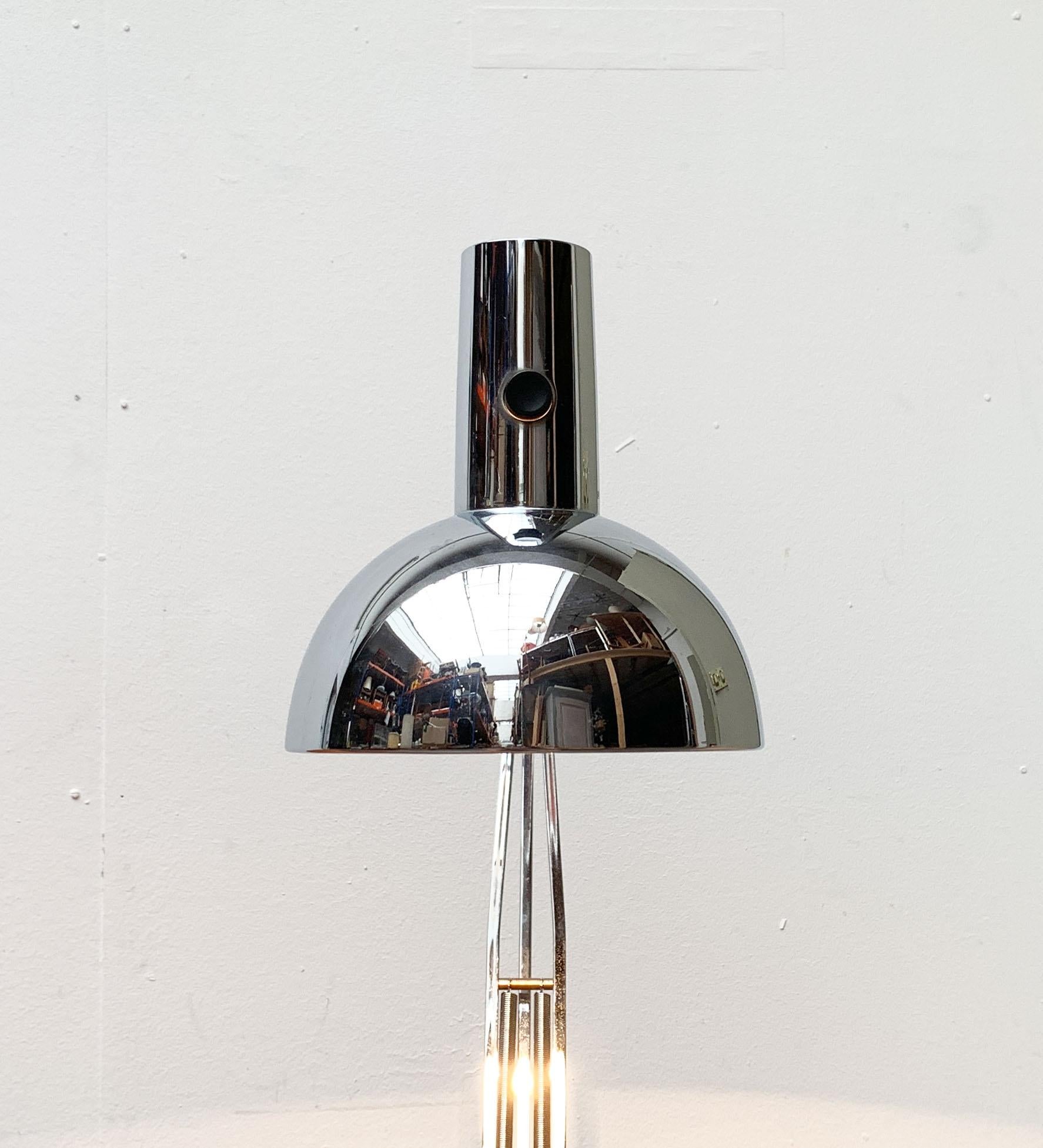 Mid-Century Chrome IT Task Lamp from Louis Poulsen, 1970s