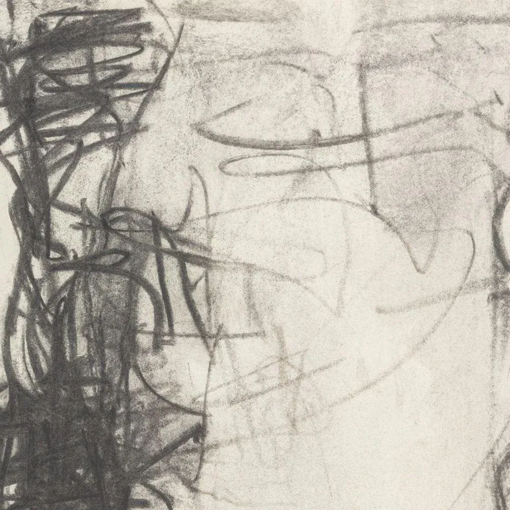 Robert O\'Meara Abstract Composition Charcoals, 2