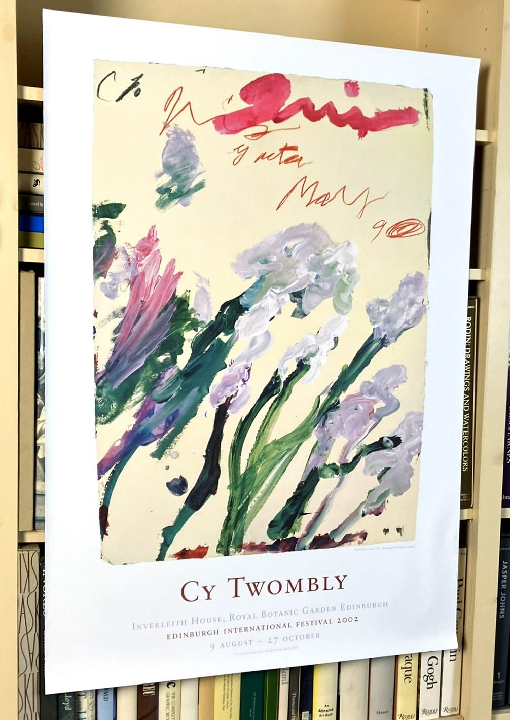 Cy Twombly Original 2002 Royal Botanic Garden Edinburgh