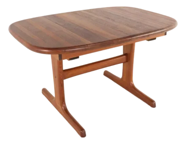 Oval Extendable Abed Dining Table from Dyrlund Chairish