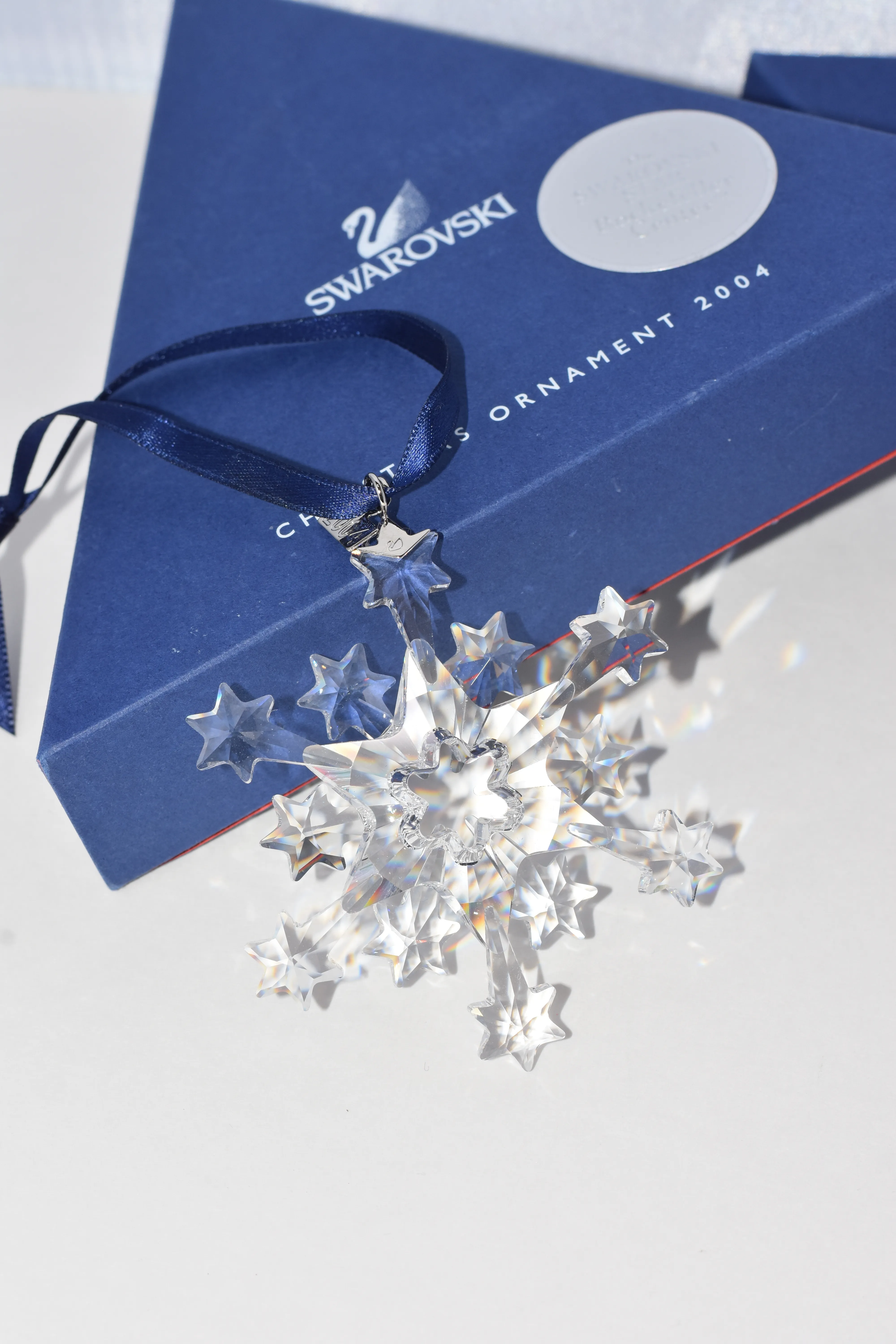 Swarovski Ornament Holiday Christmas Snowflake - 2004 | Chairish