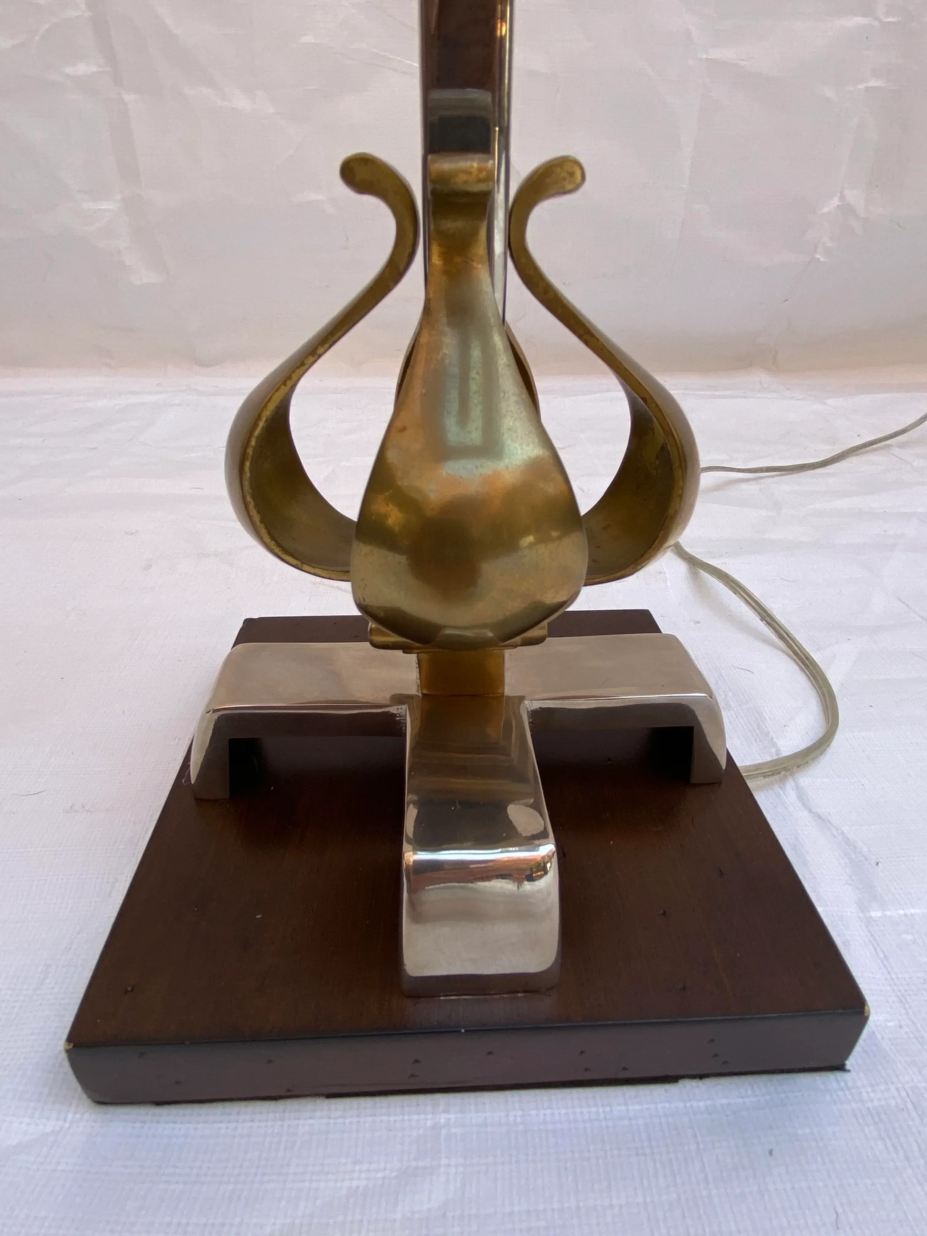 2000s John-Richard Brass Table Lamp | Chairish