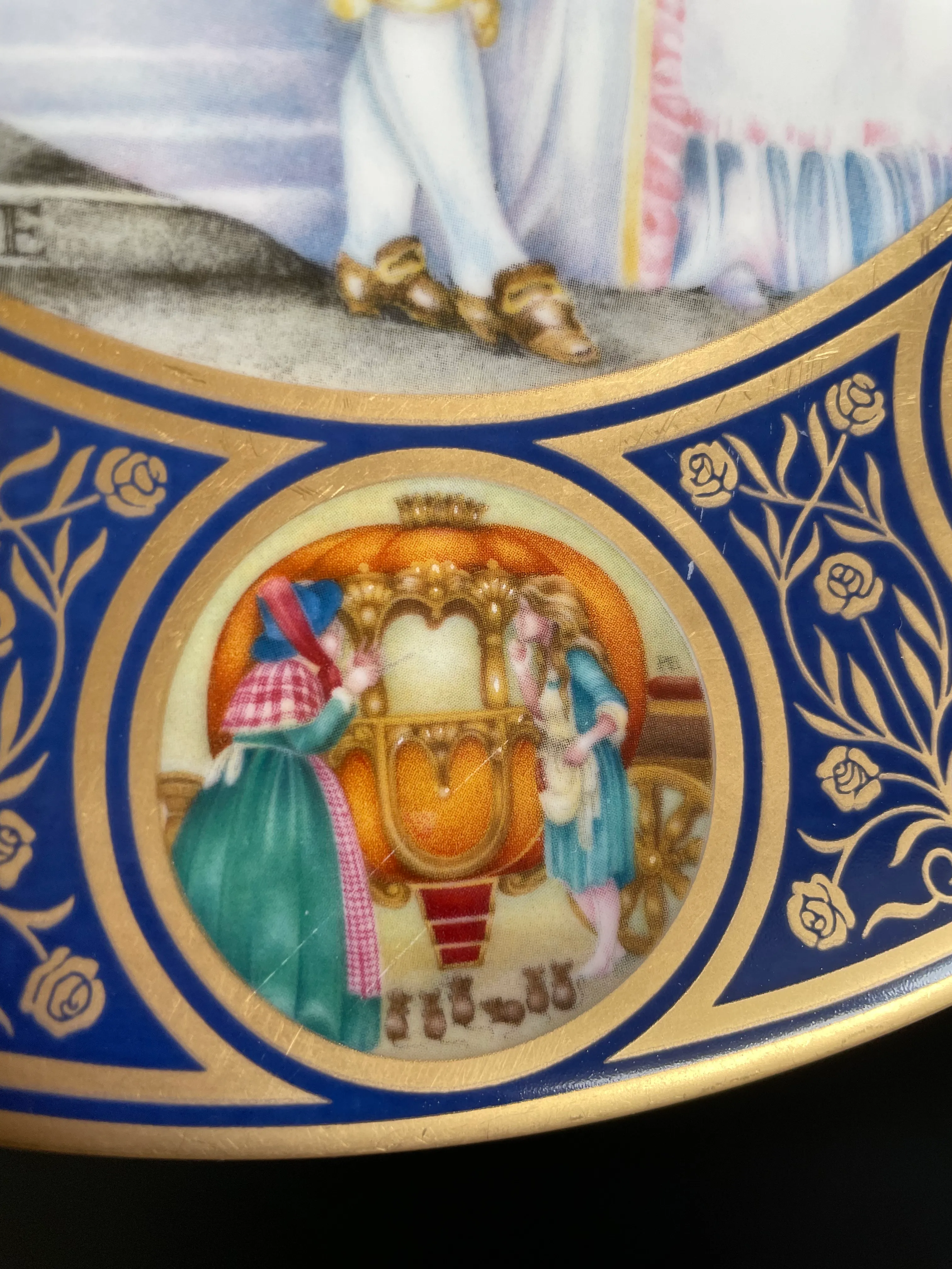 1978 Porcelaine Franklin Par Haviland Pauline Ellison Cinderella