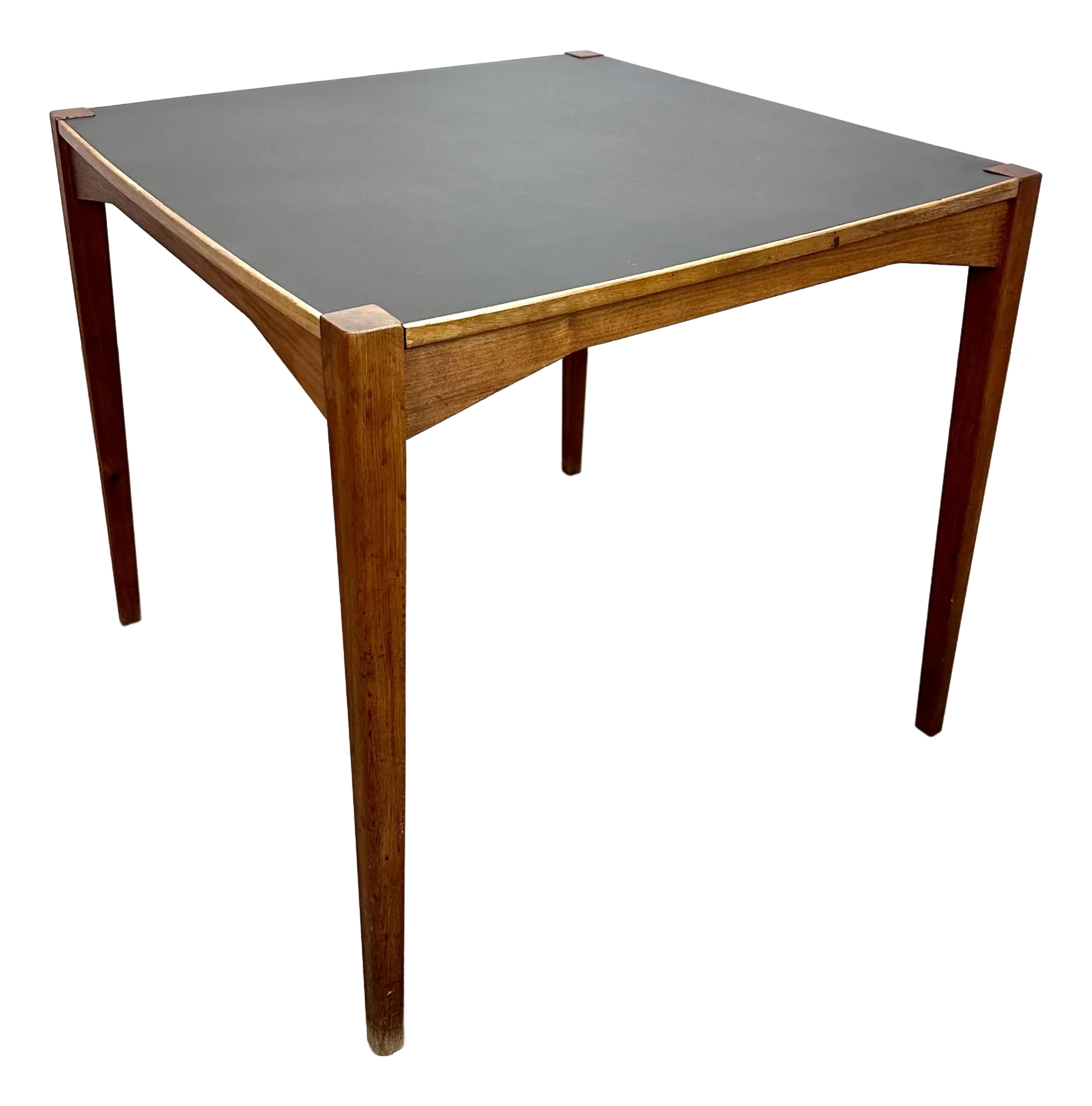 Mid Century Danish Modern Reversible Top Teak Game Table