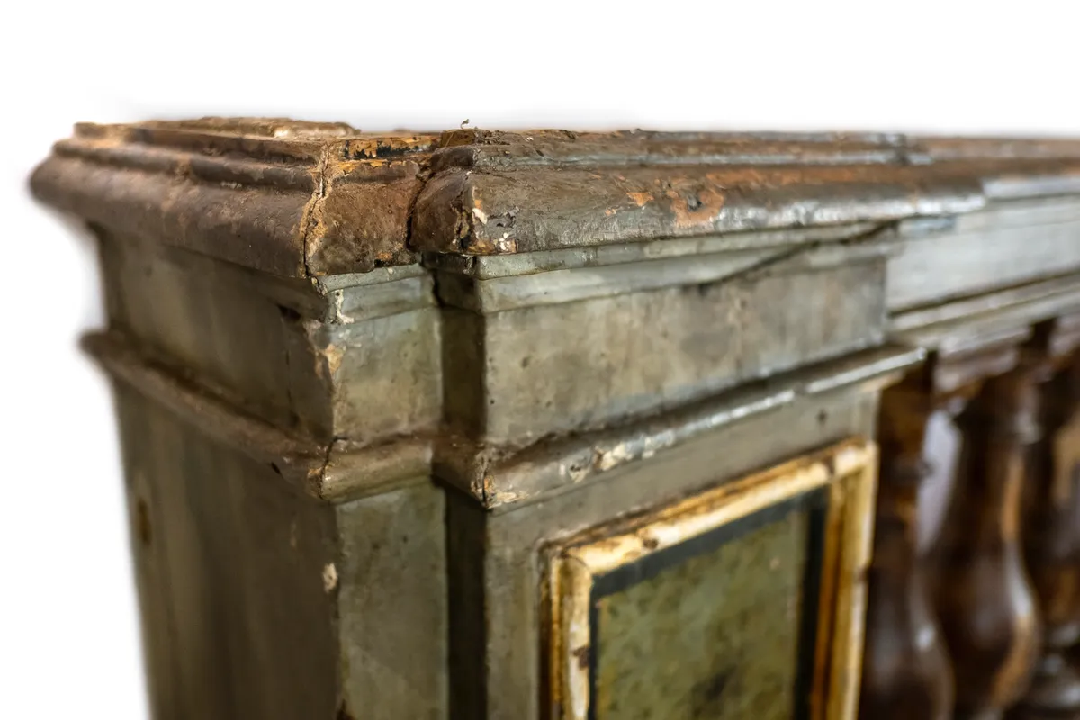 Antique Console or Church Partition, Italy, 1700s