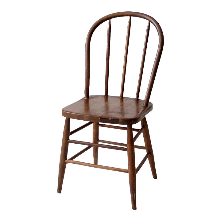 Antique Spindle Back Chair Chairish