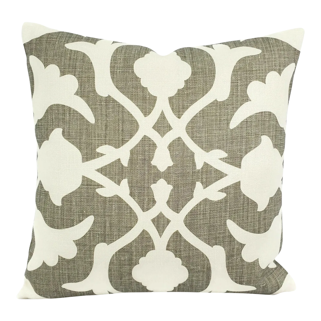 Barbara Barry Poetical in Gray Pillow Cover Chairish