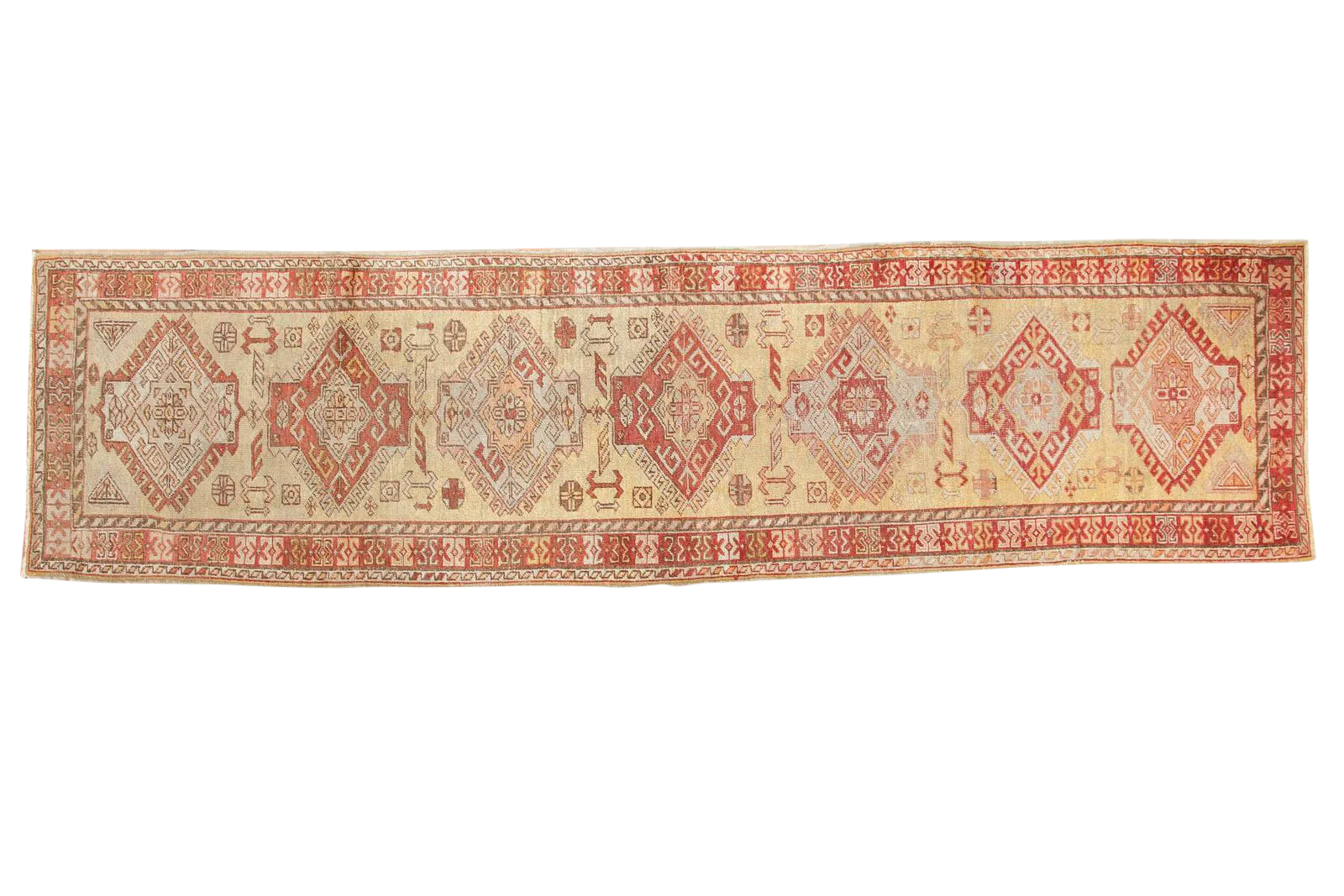 Vintage Oushak Rug Runner - 2\'10\
