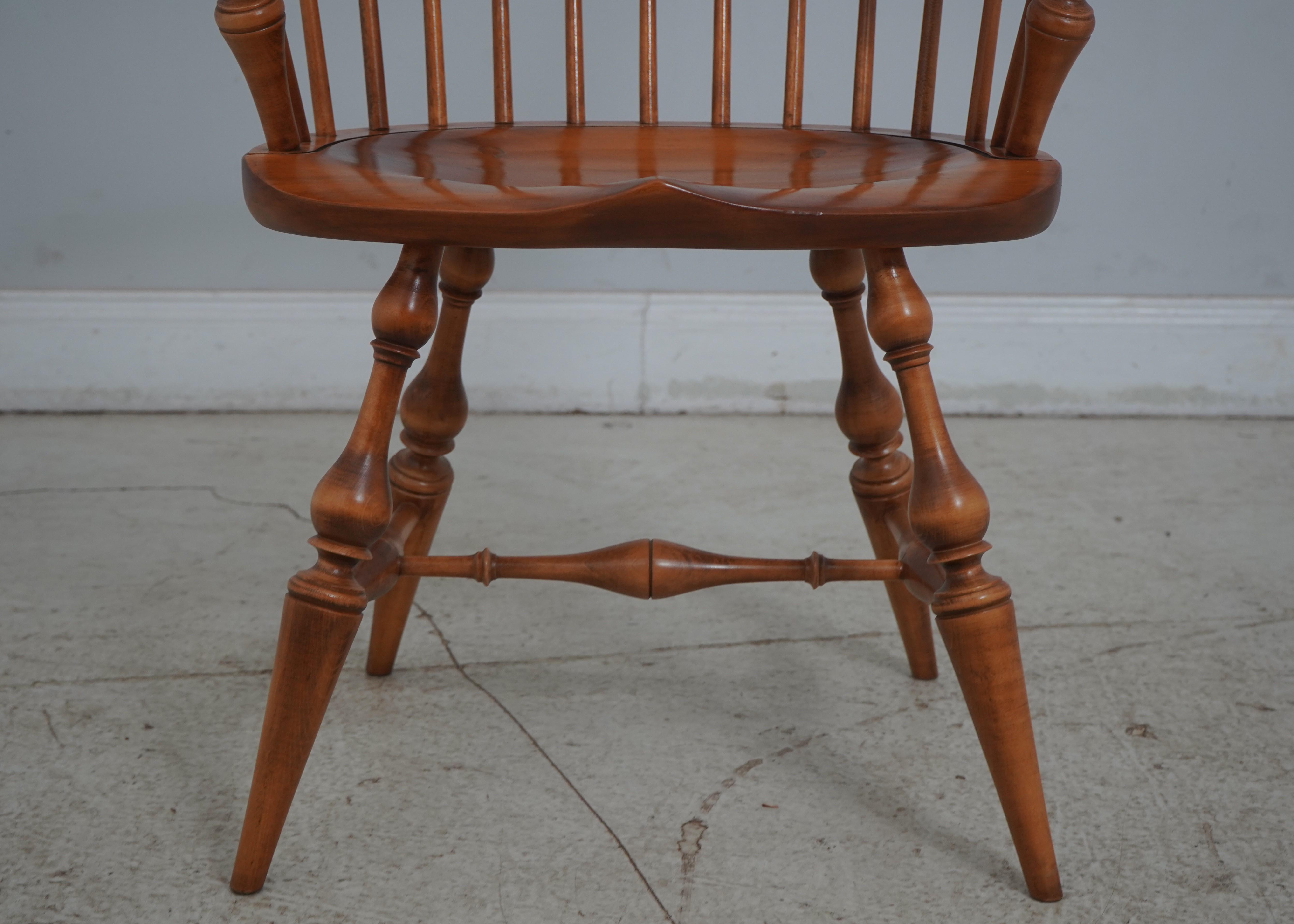 Set of Dr Dimes Loop Back Windsor Dining Room Chairs Chairish