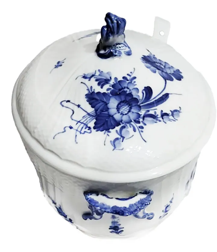 Royal Copenhagen Blue Flowers (Curved) Soup Tureen With Ladle
