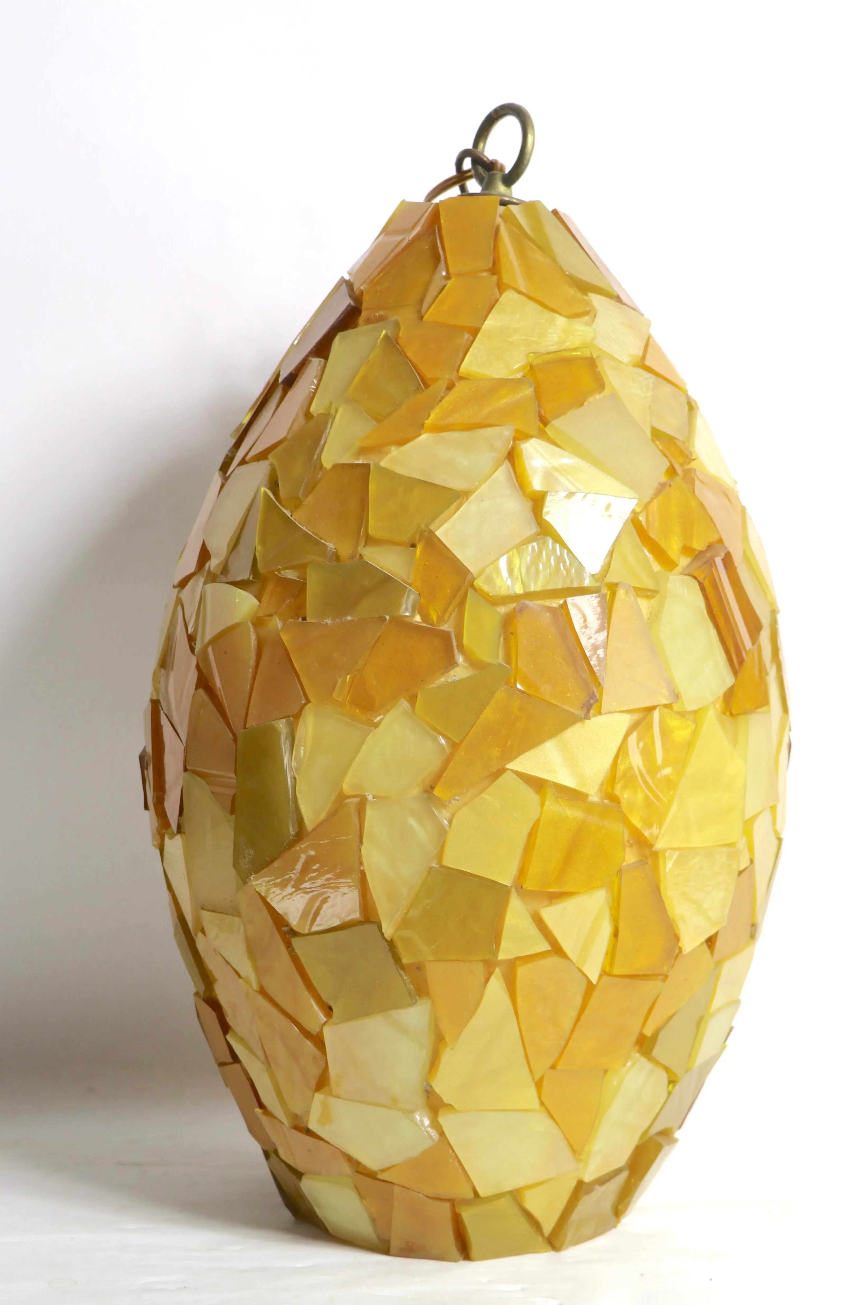 Plastic Nugget Hanging Pendant Chandelier Made in Usa Ca. 1950/1970\'s