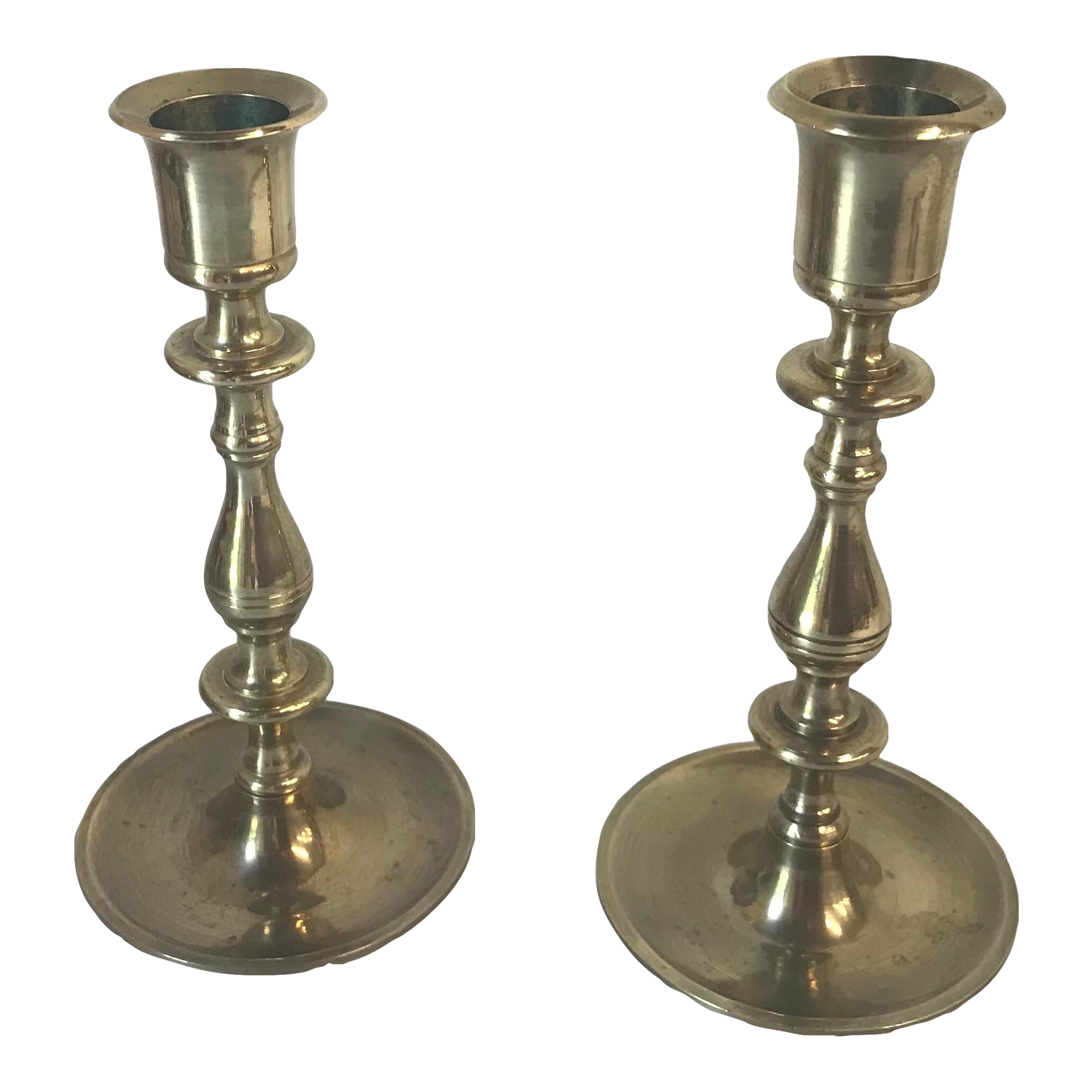 Vintage Brass Candlesticks a Pair Chairish
