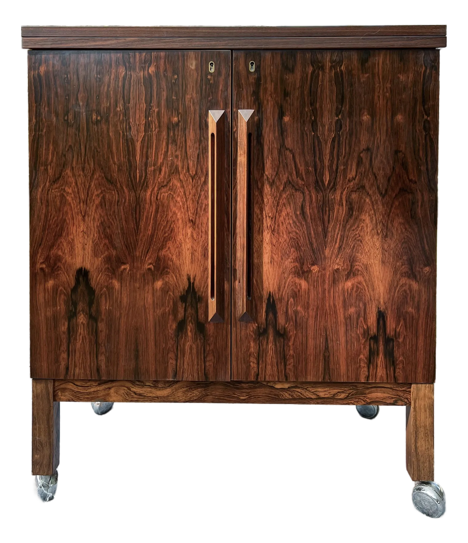 Vintage Rosewood Bar Carts and Dry Bars Chairish