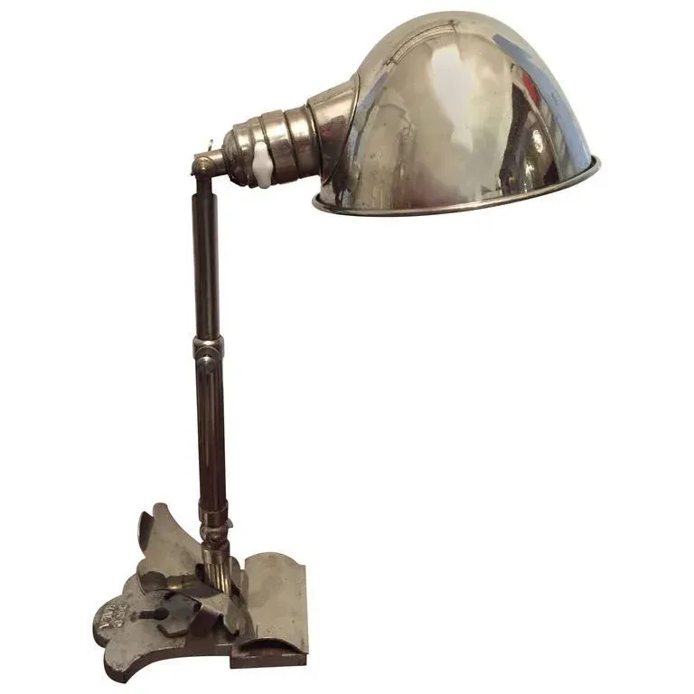 Art Deco Clamp Lamp from HALA - Hannoversche Lampenfabrik, 1920s