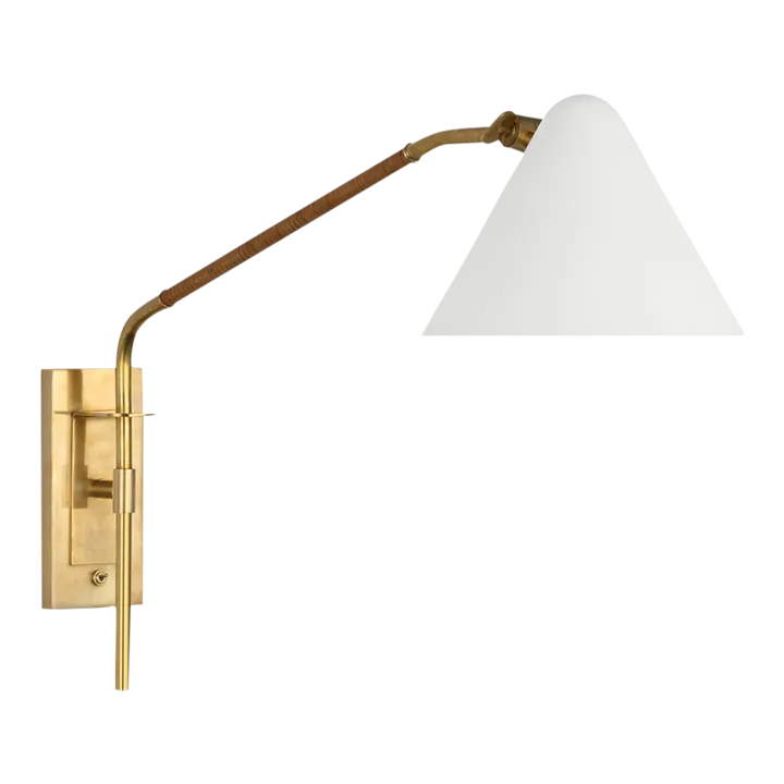 Amber Lewis for Visual Comfort Signature Laken Medium Articulating Plug ...