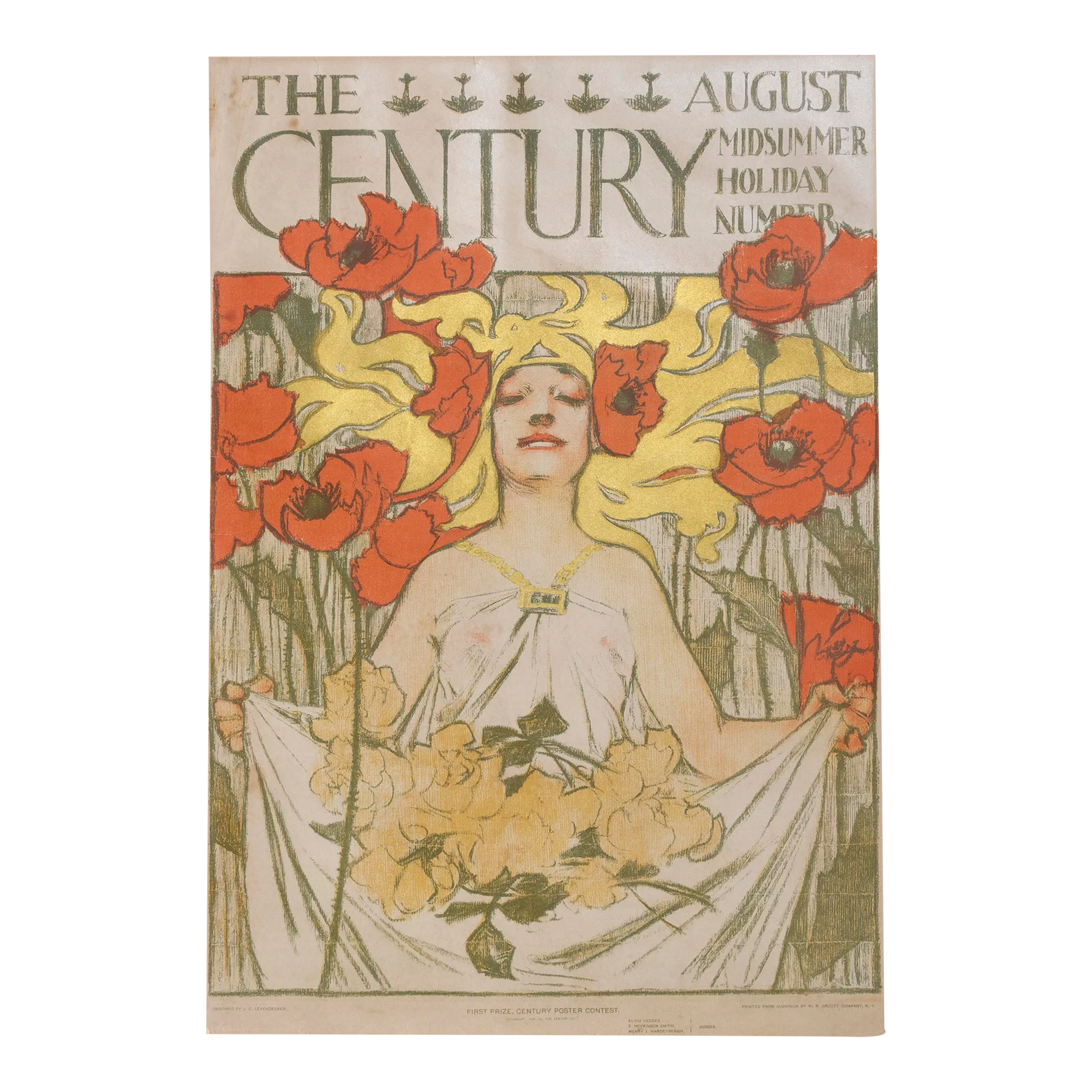 The Century - Midsummer Holiday Number, August, Joseph Christian  Leyendecker, Poster | Chairish