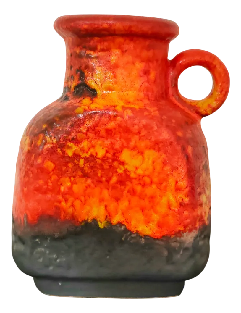 Fat Lava Vase from Carstens Tönnieshof, West Germany | Chairish