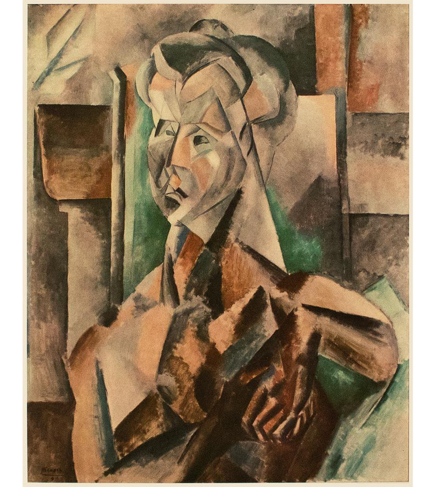 1954 After Pablo Picasso "Woman in Green", First Limited Edition ...