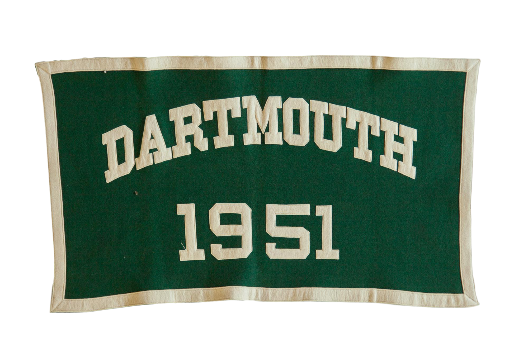 Vintage Dartmouth 1951 Felt Banner Chairish